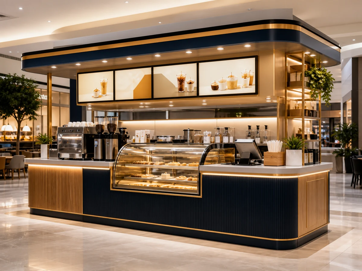 Ice Cream Kiosk by Benson Fixtures